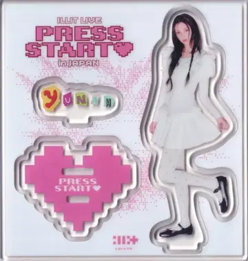 ILLIT PRESS START in JAPAN YUNAH ACRYLIC STAND