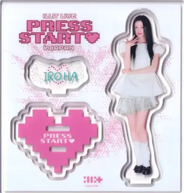 ILLIT PRESS START in JAPAN IROHA ACRYLIC STAND