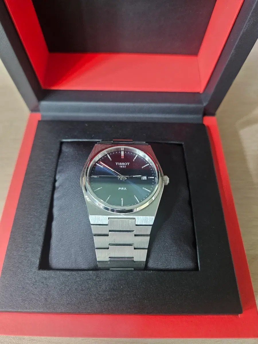티쏘 prx 쿼츠 40mm