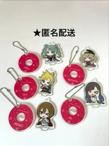 프로세카 하츠네 미쿠 카가미네 렌 MEIKO 아즈사와 코하네 시라이시 안 아크릴 키링
