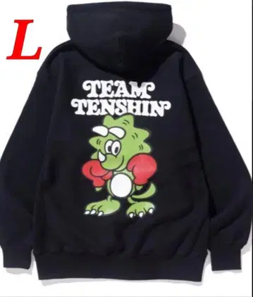 TEAM TENSHIN x VERDY Hoodie Black L