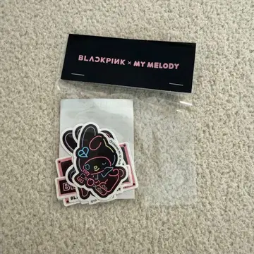 BLACKPINK x MY MELODY 스티커 5개 세트