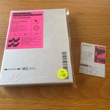 [8월 2일 한정 가격] OFFICIAL HIGE DANDISM CD