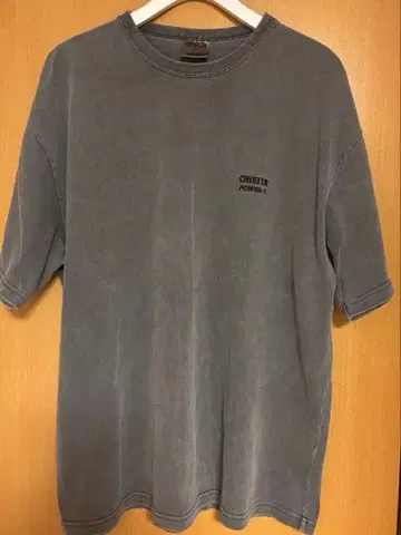 ONEITA PIGMENT24 TEE 차콜 사이즈 L BEAMS