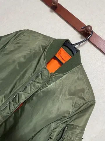 MA-1 플라이트 자켓 카키 M