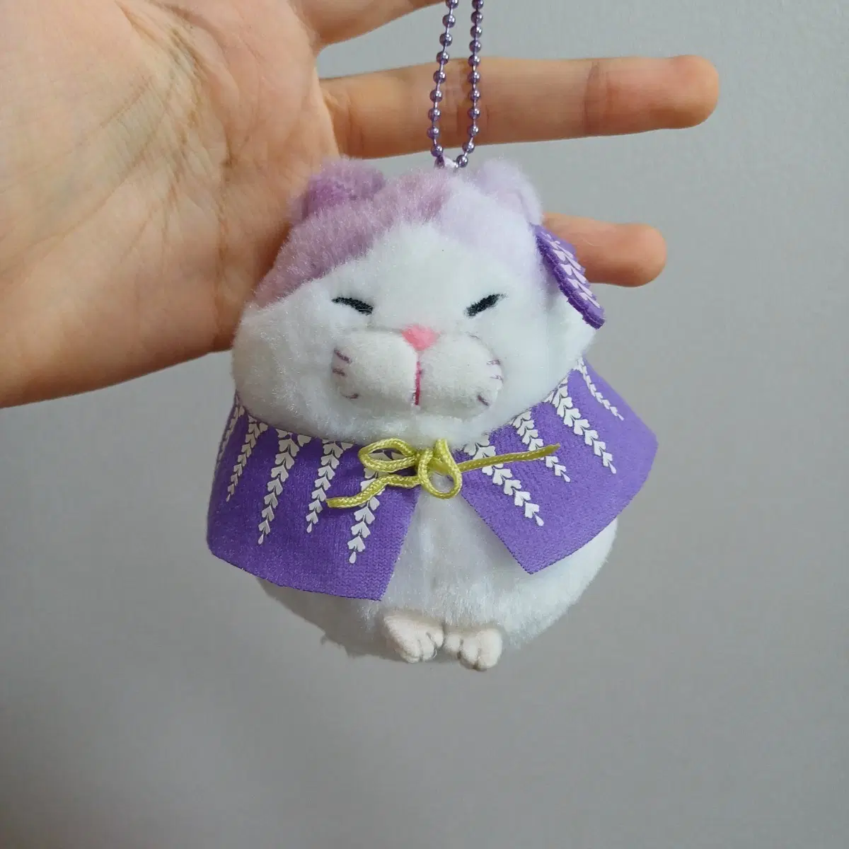 히게만쥬 고양이 인형 키링 어뮤즈