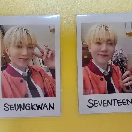 세븐틴 승관 일본 홀리데이 인스턴트 포카
