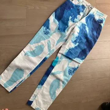 ICEBERG JEANS 페인트 패턴 데님 팬츠 이탈리아제 27인치