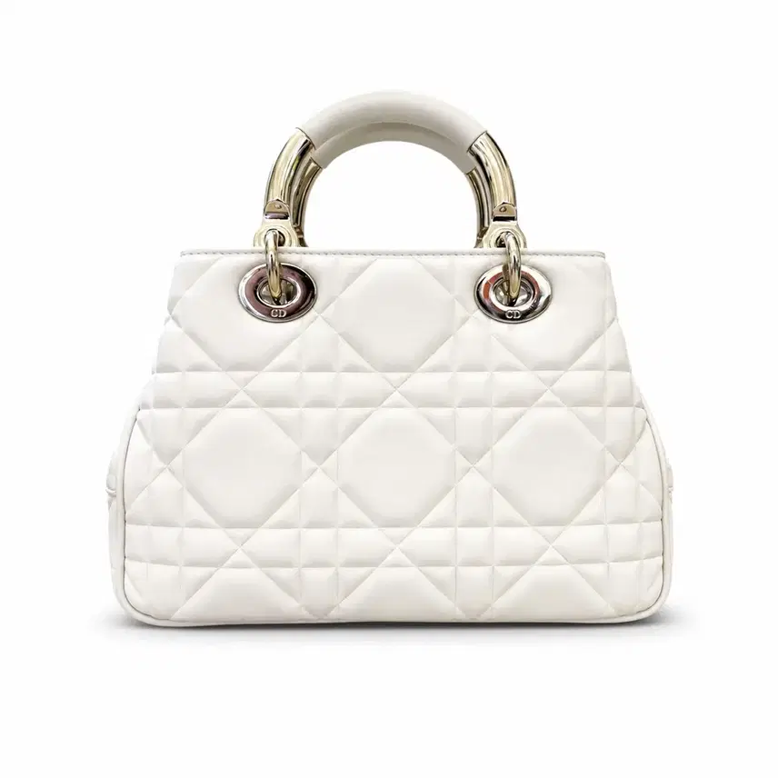 디올 (미사용품) DIOR 레이디 95.22 스몰 토트백 숄더백 크로스백 2way LATTE M0697OVJX M030 사진 3