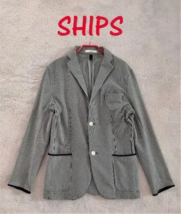 SHIPS 쉽스 스트라이프 테일러드 자켓