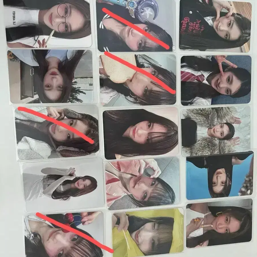 아이브 이서 포카 일괄 판매(개별구매 가능)
