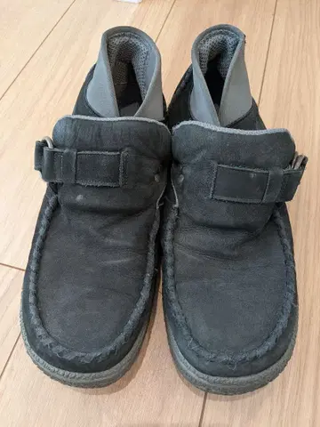 제너럴 리서치 링 모카신 슈즈 블랙