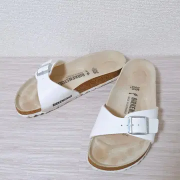 BIRKENSTOCK 마드리드 샌들 35 22.5cm 화이트