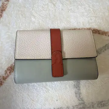 FURLA 접이식 지갑 바이컬러