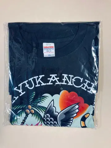 안녕, 청춘의 빛 구관조 KYUKANCHO T셔츠 XXL 블랙