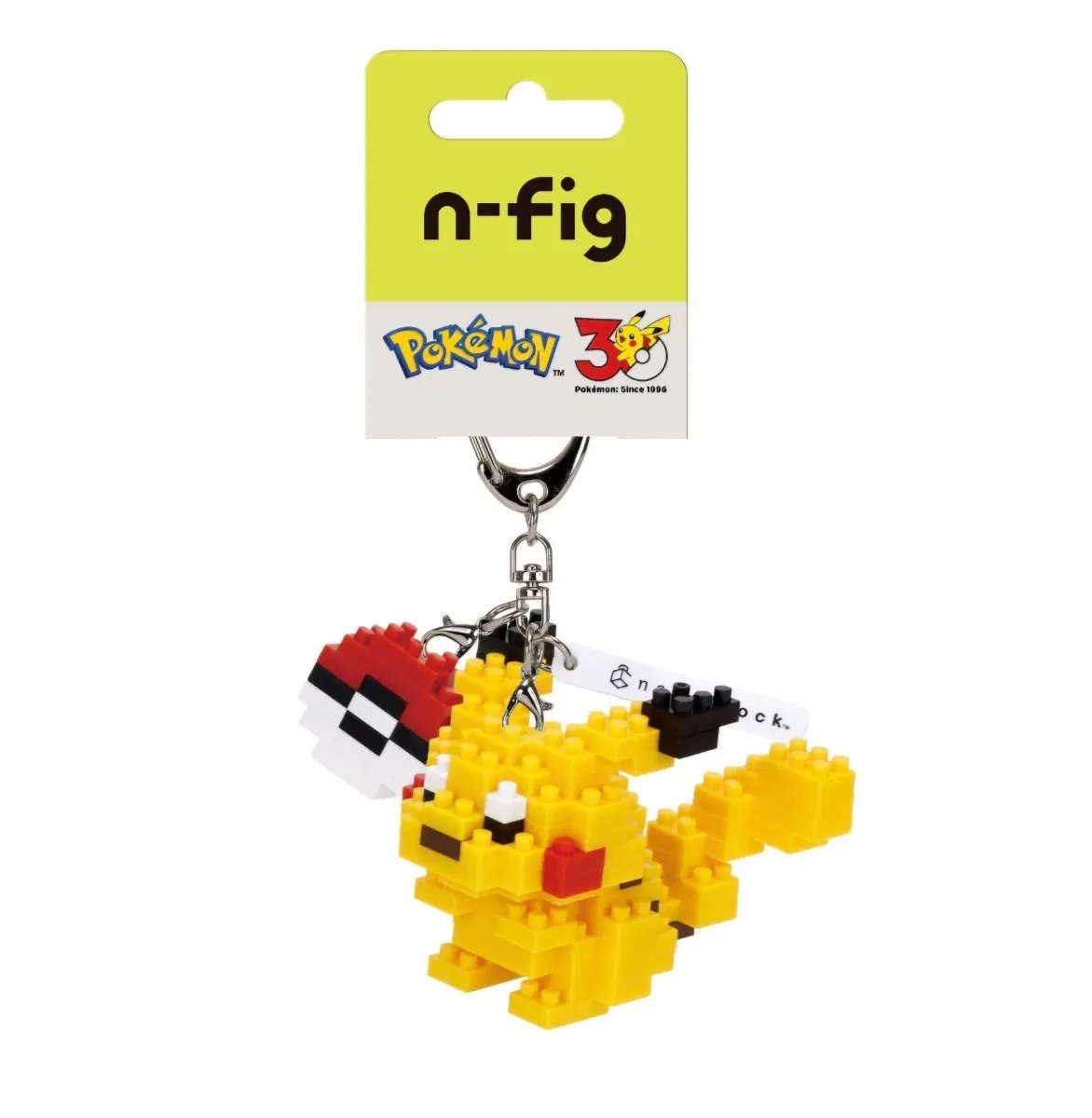 포켓몬 피카츄 n-fig 나노블럭 3D 키링