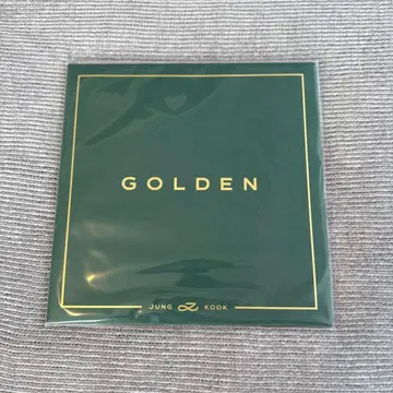 BTS 정국 GOLDEN LP 레코드