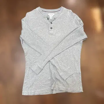 Original Wash 헨리넥 와플 긴팔 티셔츠 서멀