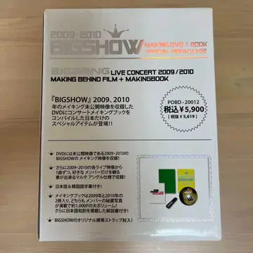 BIGBANG 2009-2010 BIGSHOW DVD&BOOK