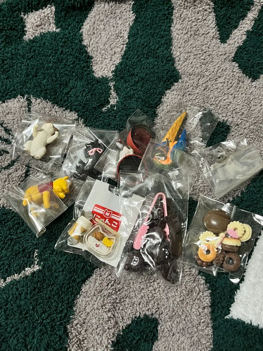 일본 동물 가챠 식완