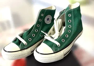 Converse All Star 하이컷 그린 23cm