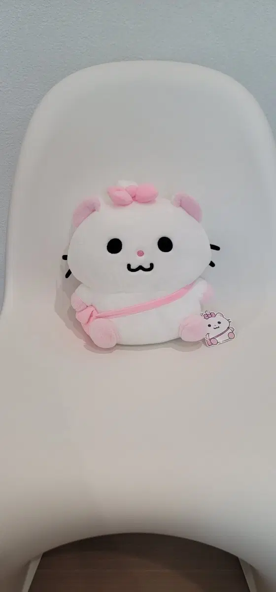 귀여운 햄랑이 쪼롱이 인형 핑크