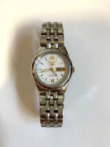 SEIKO 5 자동 와인딩 여성용 손목시계