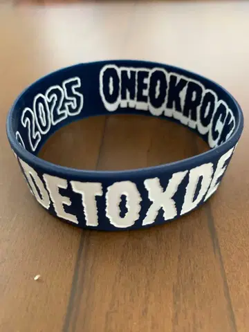 ONE OK ROCK 2025 DETOX 러버 밴드 원오크