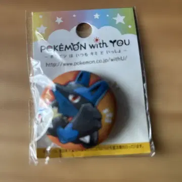 포켓몬 with you 캔뱃지 루카리오 4
