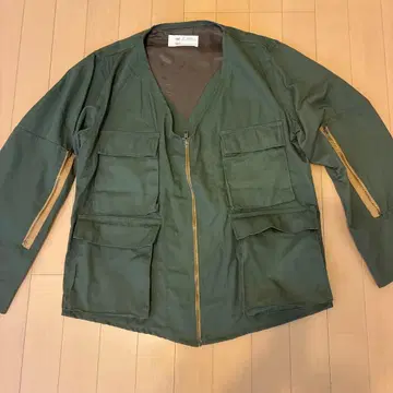 77circa 밀리터리 자켓 카키