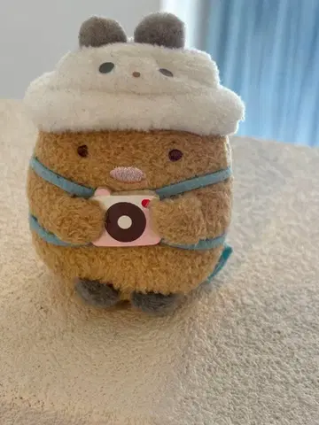 스미코구라시 도쿄역 한정판 테노리 봉제 인형 팬더 돈카츠