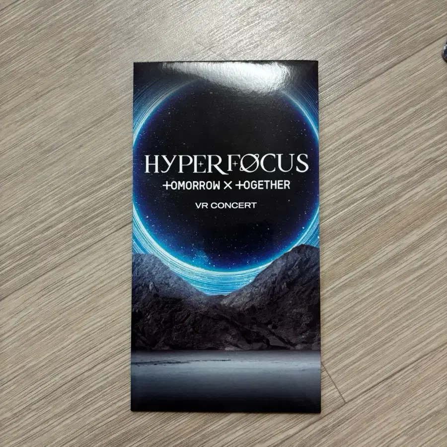 투모로우바이투게더 HYPERFOCUS VR콘서트 굿즈 (수빈, 휴닝카이)
