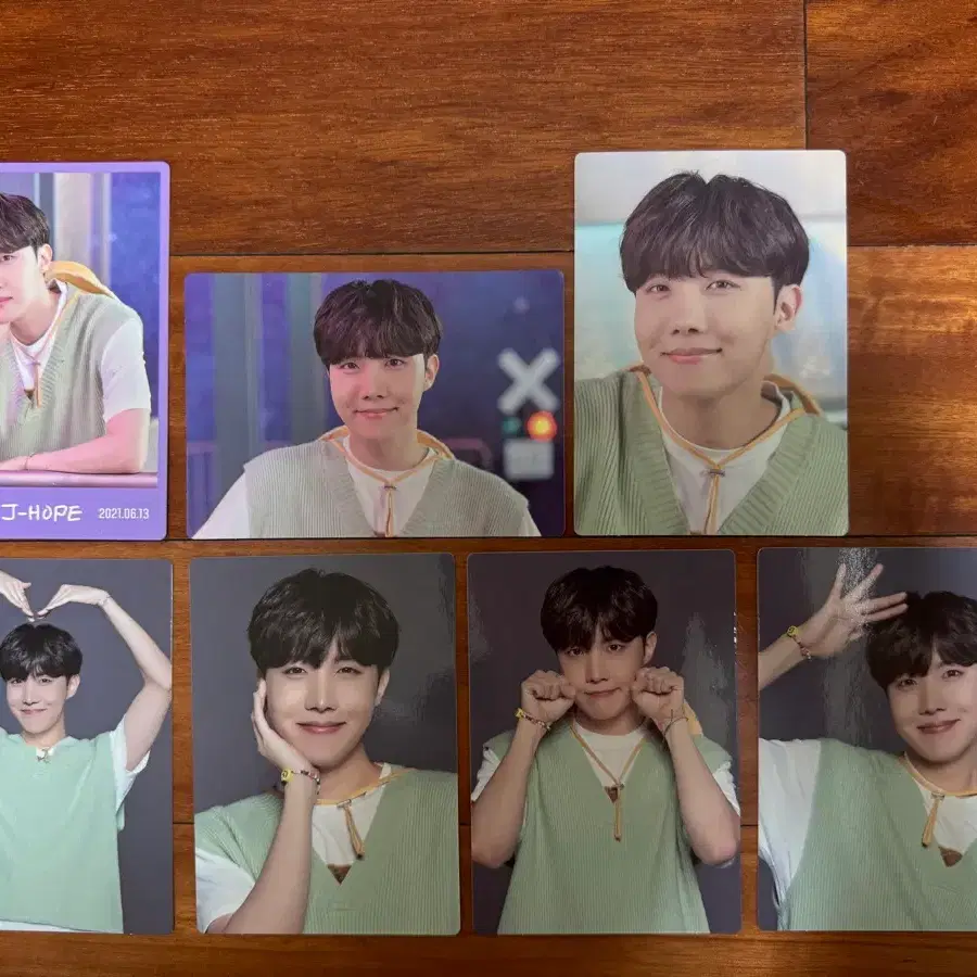 방탄소년단 BTS 소우주 미니포카 세트 미니포토카드 호석 준드래곤볼 준드볼