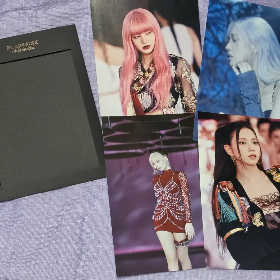 블랙핑크 더쇼 A4 고급 포토 세트 정품 MD blackpink