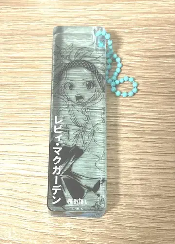 페어리 테일 롱 아크릴 키링 레비 맥가든 중국 한정판