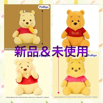 [ 새상품 ] 곰돌이 푸 4점 묶음 판매