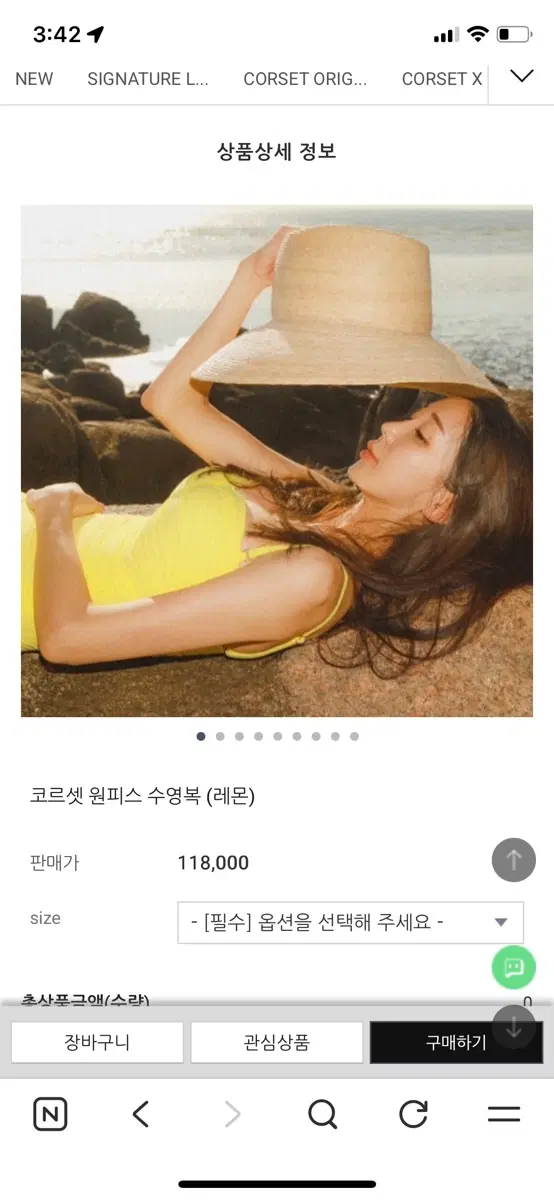 안단테나인 수영복