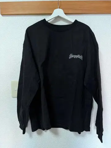 SUPPLIER 크로스 로고 큐빅 롱T 긴팔