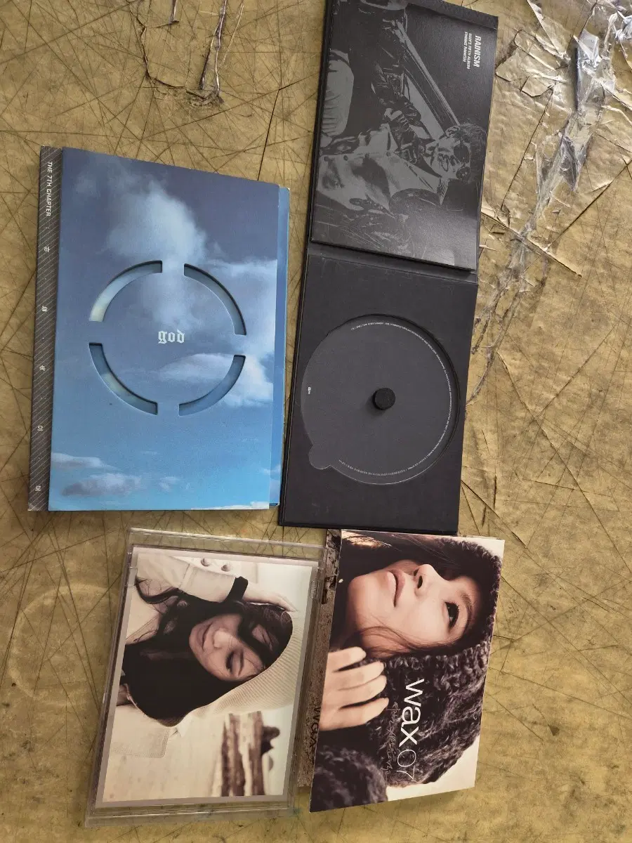 god 7집 왁스 07 비 CD 빈케이스