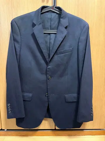 유니클로 남성용 수트 셋업 블랙