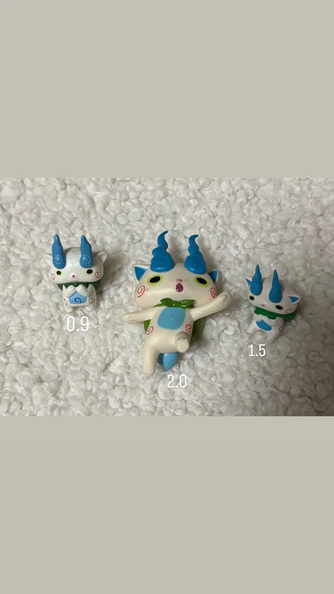요괴워치 백멍이 피규어 모음