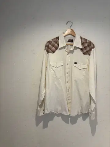 Wrangler 웨스턴 셔츠 usa 제작 80s 빈티지