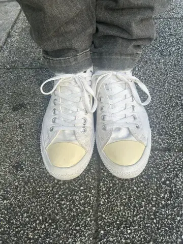 CONVERSE allstar 컨버스 27.5cm 스니커즈 화이트