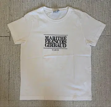 MARITHE FRANCOIS GIRBAUD 반팔 T셔츠 화이트