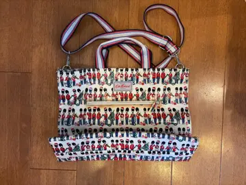 Cath Kidston 2way 토트백 런던 병정 패턴