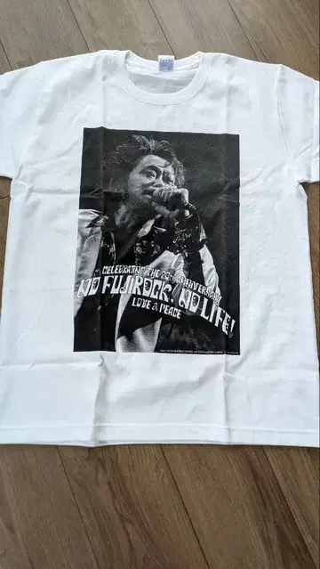 FUJI ROCK FESTIVAL 20주년 기념 T셔츠 L사이즈