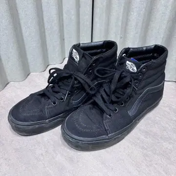 USA 구제 의류 여성용 VANS SK8-HI 스니커즈 23.5cm