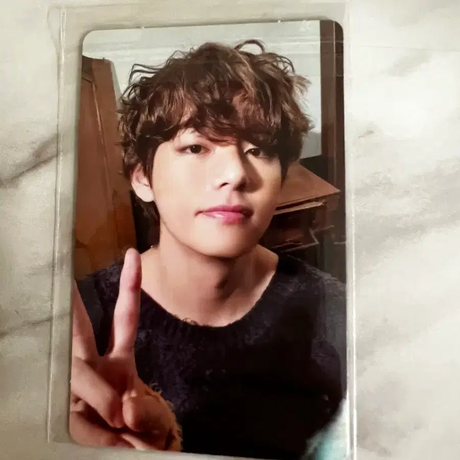 방탄 뷔 포카