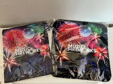 [ 새상품 ] Disney Music & Fireworks 핸드 타월 복조리