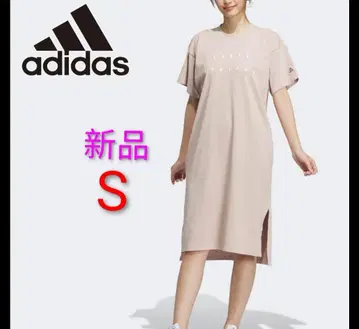 [ 새상품 ] adidas 반팔 T셔츠 원피스 여성용 S